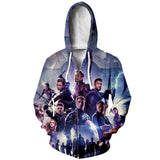 3D Avengers zipHoodies Sweatshirt