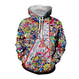 3D Avengers zipHoodies Sweatshirt