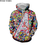 3D Avengers zipHoodies Sweatshirt