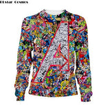3D Avengers zipHoodies Sweatshirt