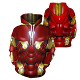 3D Avengers zipHoodies Sweatshirt