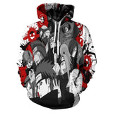 3D Naruto zipHoodies Sweatshirt