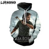 3D The Walking Dead zipHoodies Sweatshirt