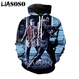 3D The Walking Dead zipHoodies Sweatshirt