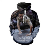 3D The Walking Dead zipHoodies Sweatshirt