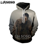 3D The Walking Dead zipHoodies Sweatshirt