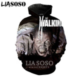 3D The Walking Dead zipHoodies Sweatshirt