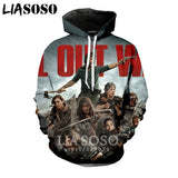 3D The Walking Dead zipHoodies Sweatshirt