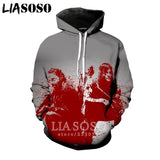 3D The Walking Dead zipHoodies Sweatshirt