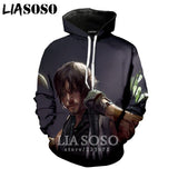 3D The Walking Dead zipHoodies Sweatshirt