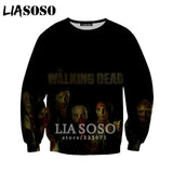 3D The Walking Dead zipHoodies Sweatshirt