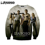 3D The Walking Dead zipHoodies Sweatshirt