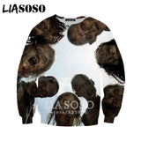 3D The Walking Dead zipHoodies Sweatshirt