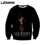 3D The Walking Dead zipHoodies Sweatshirt