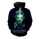 3D The Walking Dead zipHoodies Sweatshirt