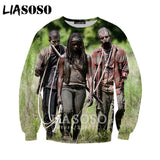 3D The Walking Dead zipHoodies Sweatshirt