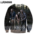 3D The Walking Dead zipHoodies Sweatshirt