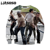 3D The Walking Dead zipHoodies Sweatshirt