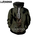 3D The Walking Dead zipHoodies Sweatshirt