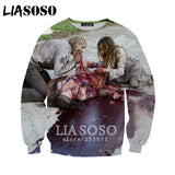 3D The Walking Dead zipHoodies Sweatshirt