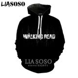 3D The Walking Dead zipHoodies Sweatshirt