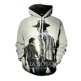 3D The Walking Dead zipHoodies Sweatshirt