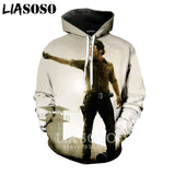 3D The Walking Dead zipHoodies Sweatshirt