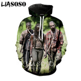 3D The Walking Dead zipHoodies Sweatshirt