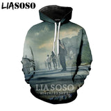 3D The Walking Dead zipHoodies Sweatshirt