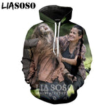 3D The Walking Dead zipHoodies Sweatshirt