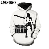 3D The Walking Dead zipHoodies Sweatshirt