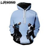 3D The Walking Dead zipHoodies Sweatshirt