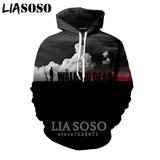 3D The Walking Dead zipHoodies Sweatshirt