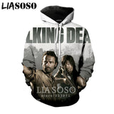 3D The Walking Dead zipHoodies Sweatshirt