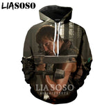 3D The Walking Dead zipHoodies Sweatshirt