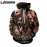3D The Walking Dead zipHoodies Sweatshirt
