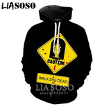 3D The Walking Dead zipHoodies Sweatshirt