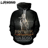 3D The Walking Dead zipHoodies Sweatshirt