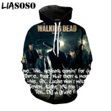 3D The Walking Dead zipHoodies Sweatshirt