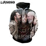 3D The Walking Dead zipHoodies Sweatshirt