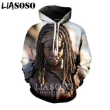 3D The Walking Dead zipHoodies Sweatshirt