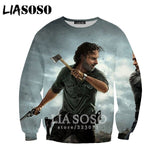 3D The Walking Dead zipHoodies Sweatshirt