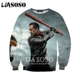 3D The Walking Dead zipHoodies Sweatshirt