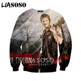 3D The Walking Dead zipHoodies Sweatshirt