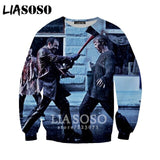 3D The Walking Dead zipHoodies Sweatshirt