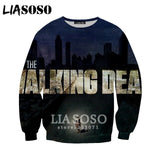 3D The Walking Dead zipHoodies Sweatshirt