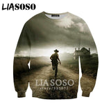 3D The Walking Dead zipHoodies Sweatshirt