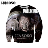 3D The Walking Dead zipHoodies Sweatshirt