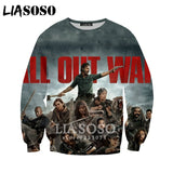 3D The Walking Dead zipHoodies Sweatshirt