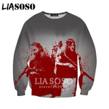 3D The Walking Dead zipHoodies Sweatshirt